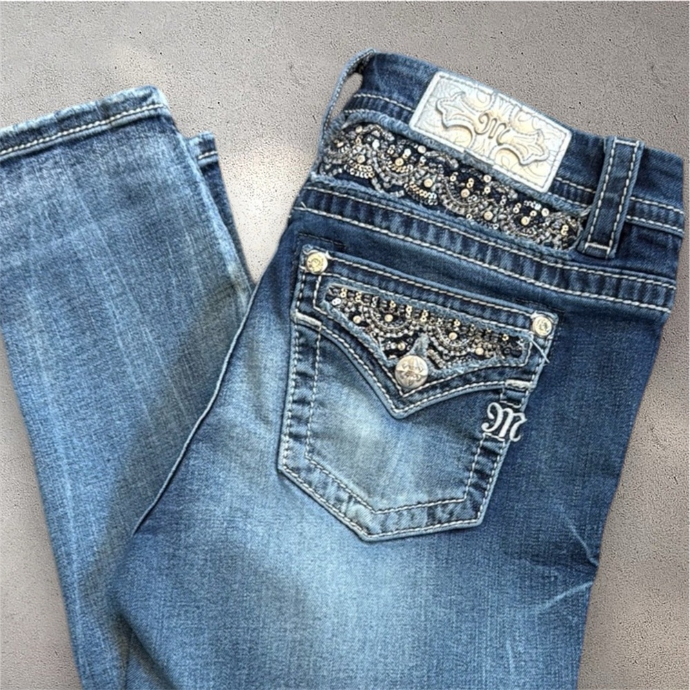 Miss Me Easy Ankle Skinny Stretch Jean